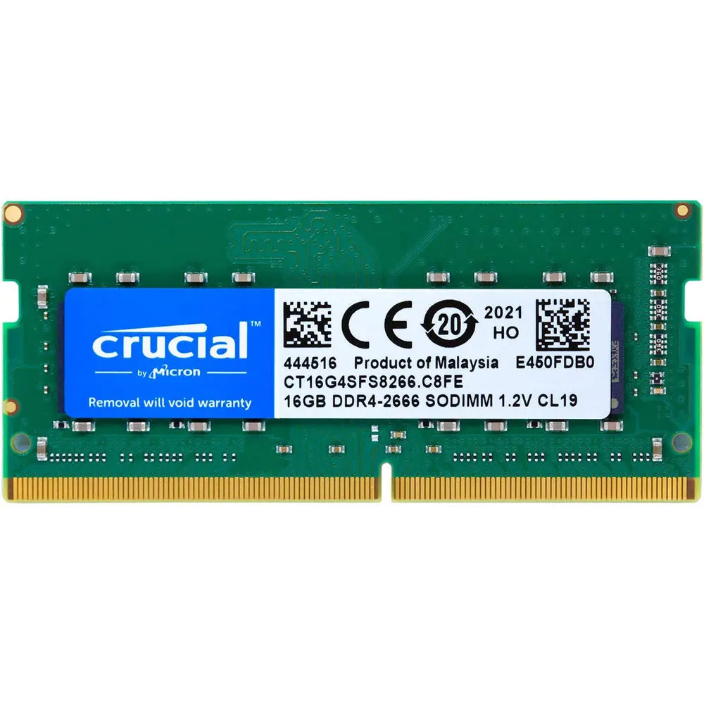 Mémoire RAM Crucial DDR4 SODIMM pour PC Portable