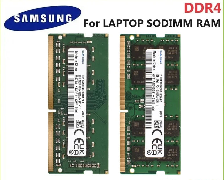 Mémoire RAM Samsung DDR4 SODIMM pour ordinateur portable